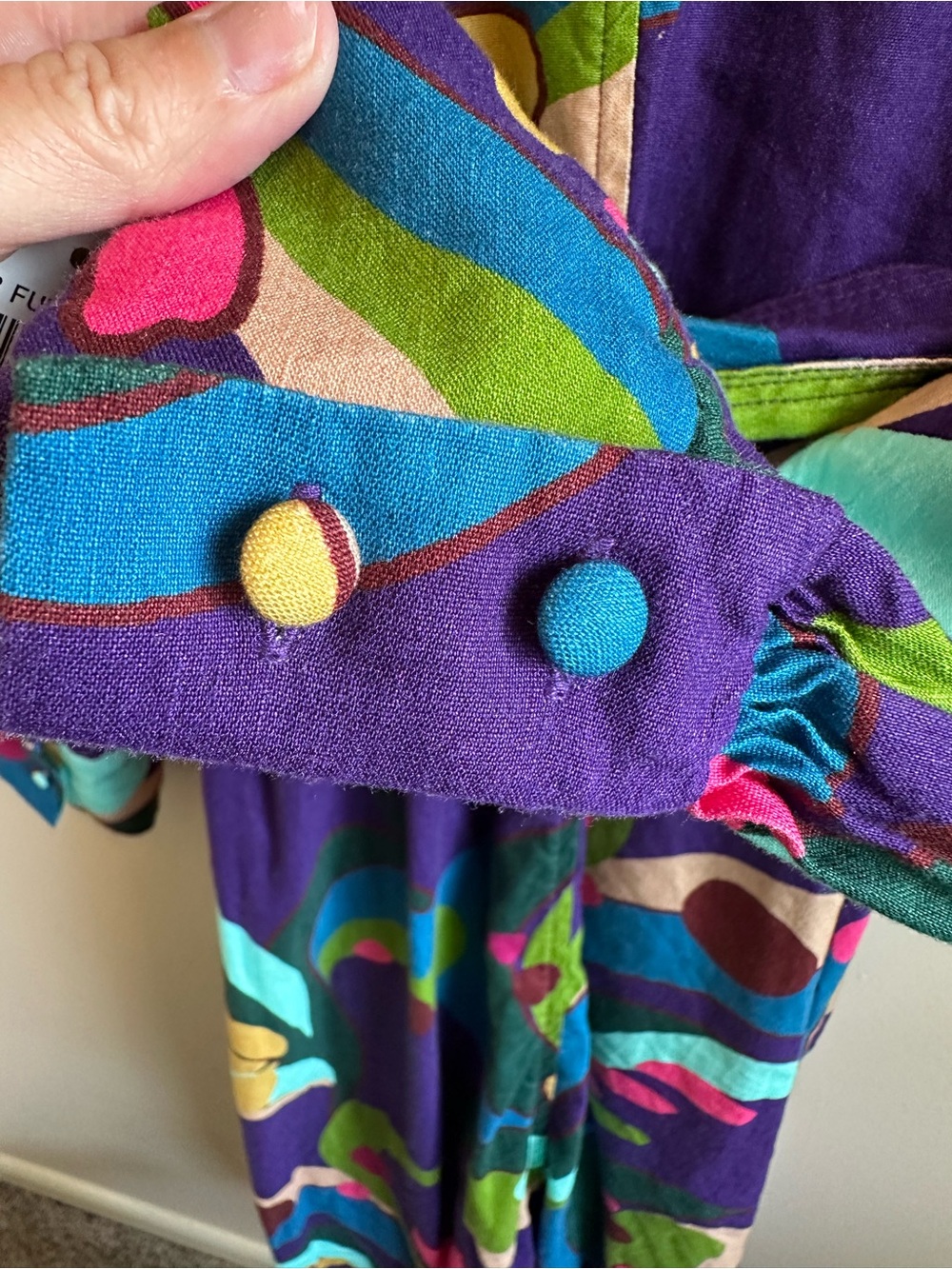 NWT Inc International Concepts Women’s M Duster Jacket Mar Full Bloom Vibrant - Picture 5 of 9